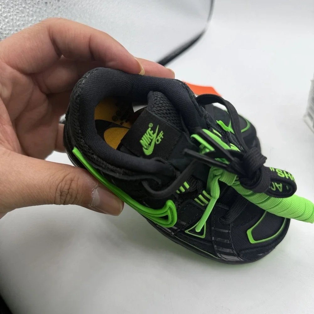 Nike X Off White Rubber Dunk OW (TD) - CW7444 001 - Size‎ 6C